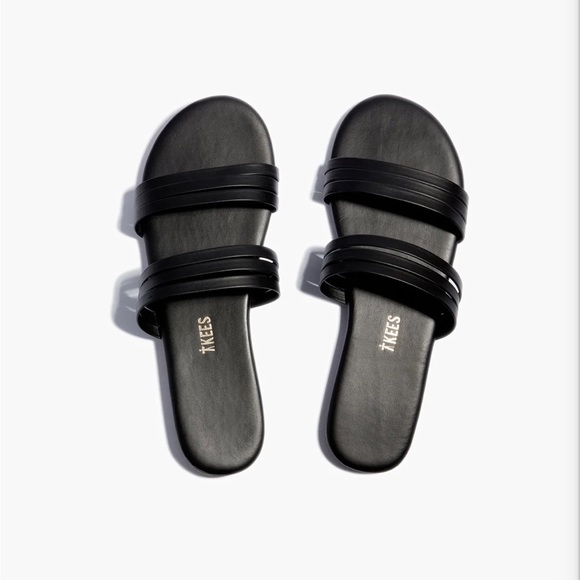 TKEES Shoes - TKEES Allegra Sandal - 8 - Black